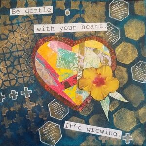 Gentle Growth 8 1/2 × 8 1/2in Print